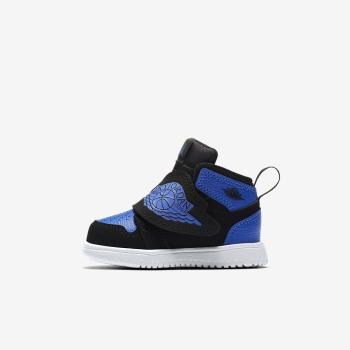 Nike Sky Jordan 1 - Jordan Sko - Sort/Hvide/Kongeblå | DK-74475